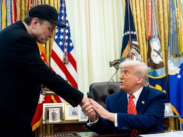 In Oval Office farewell, Trump says Elon Musk is ‘not really leaving’