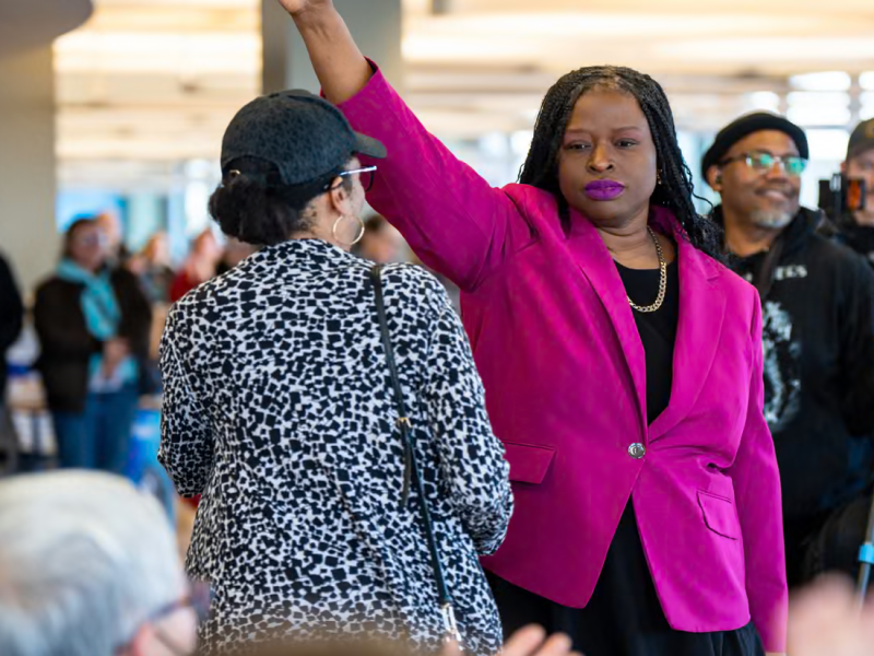 Women arrested for anti-ICE church protest in St Paul freed from detention